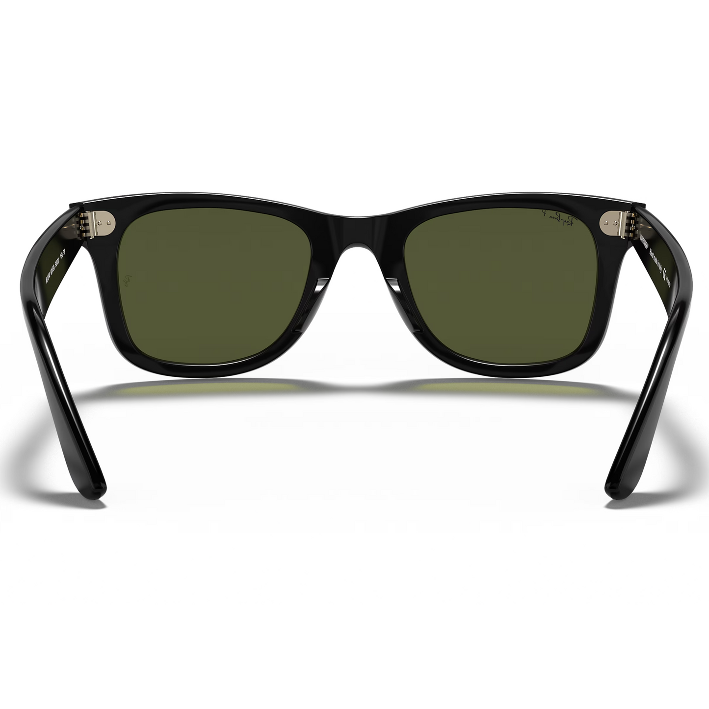 Ray-Ban RB4340 601 50 Wayfarer Black - Green Lenses