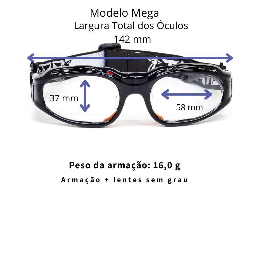 Titans Power Black Sports Glasses