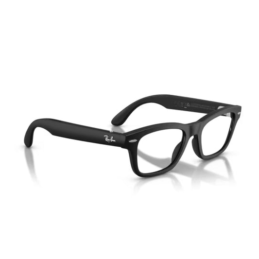 Ray Ban Meta AUDIO Burbank 601SSB - Solid black Lentes Graduável