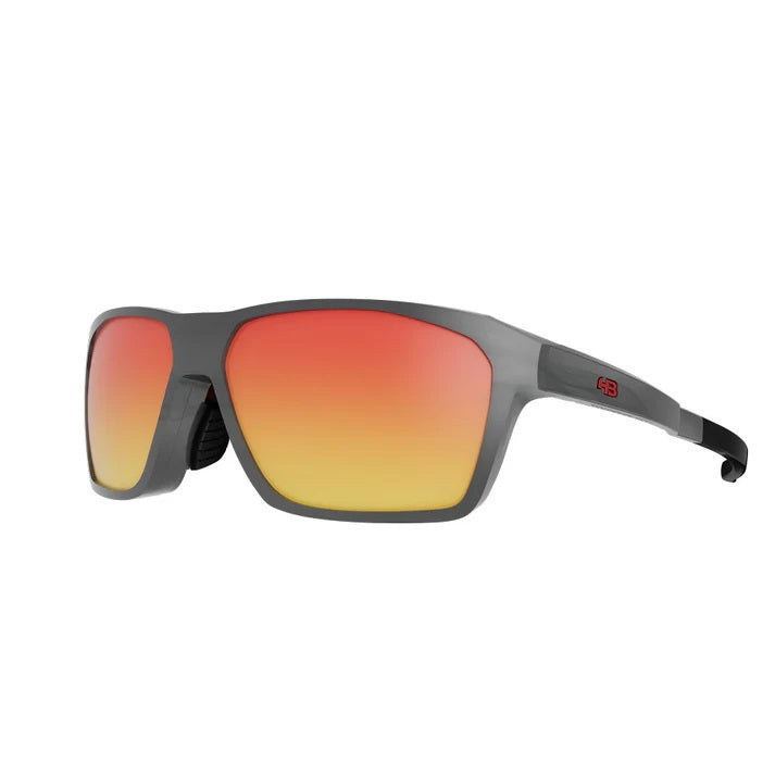 Óculos Ciclismo com Clip HB Presto Red Orange Chrome