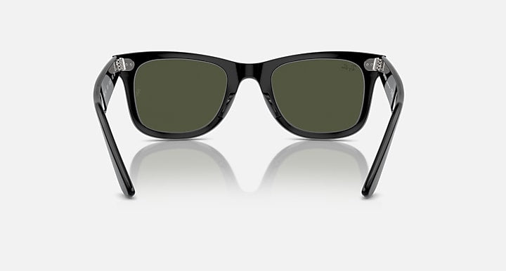 Ray Ban Wayfarer RB2140 901 50 Black - Green Lenses 