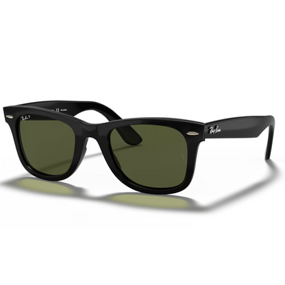 Ray-Ban RB4340 601 50 Wayfarer Negro - Lentes Verde 