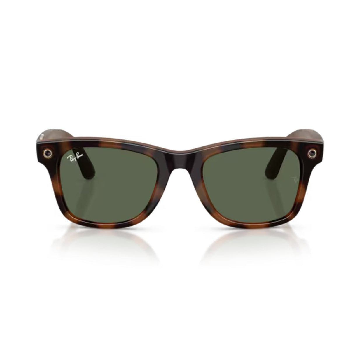 Ray Ban Wayfarer RB2140 901 50 Black - Green Lenses 