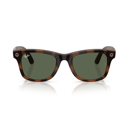 Ray Ban Wayfarer RB2140 901 50 Black - Green Lenses 