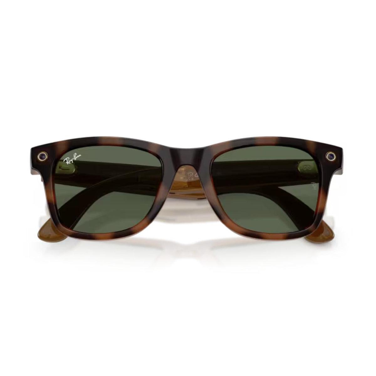 Ray Ban Wayfarer RB2140 901 50 Black - Green Lenses 