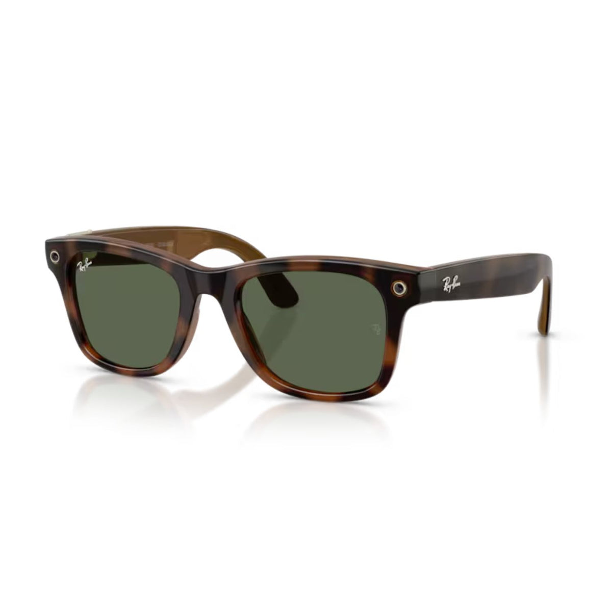 Ray Ban Wayfarer RB2140 901 50 Black - Green Lenses 