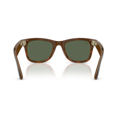 Ray Ban Wayfarer RB2140 901 50 Black - Green Lenses 