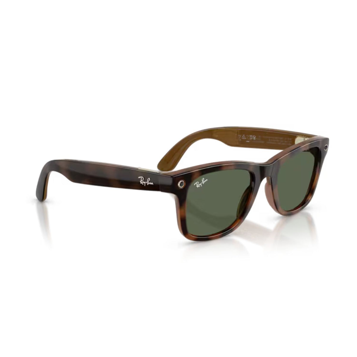 Ray Ban Wayfarer RB2140 901 50 Black - Green Lenses 