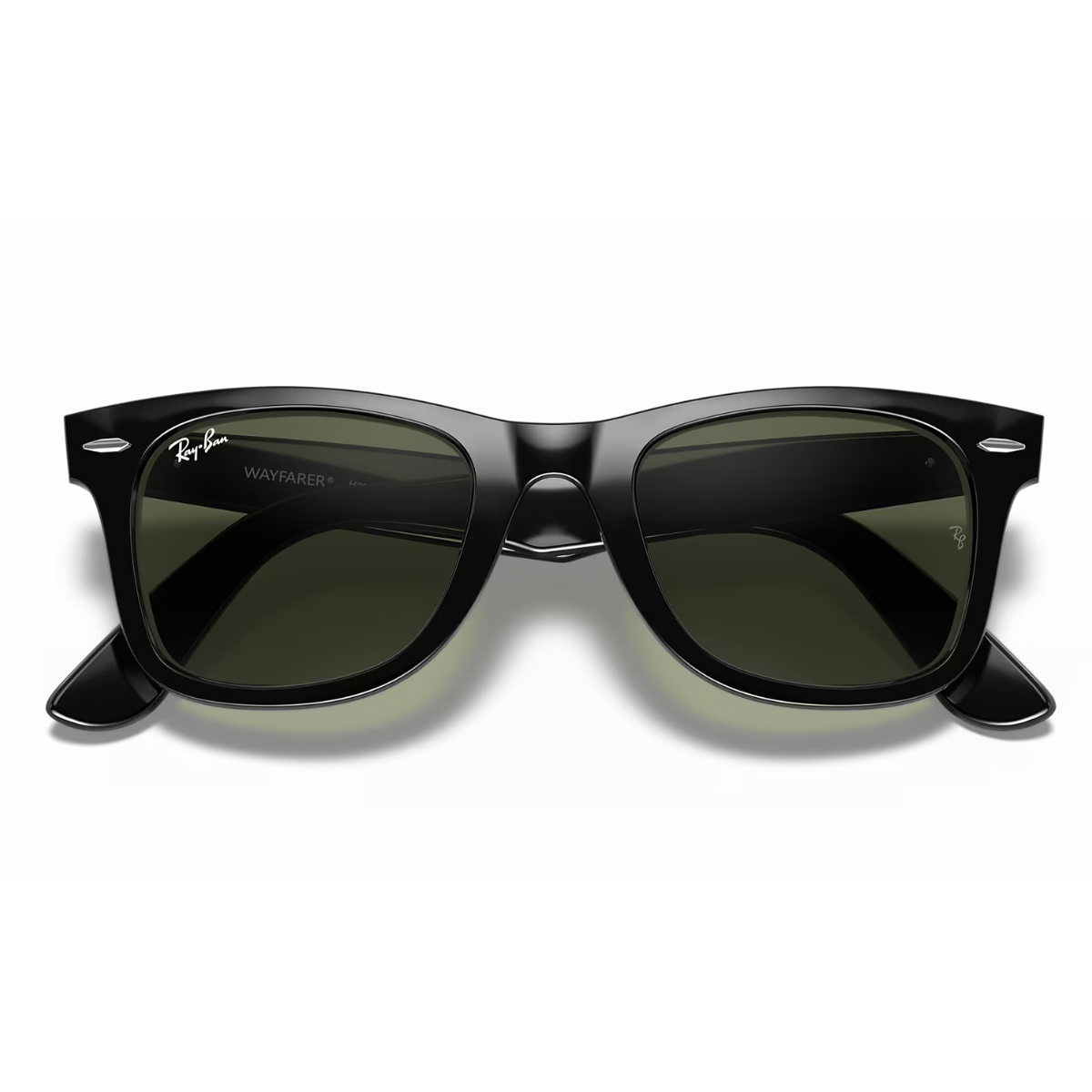 Ray Ban Wayfarer RB2140 901 50 Black - Green Lenses 