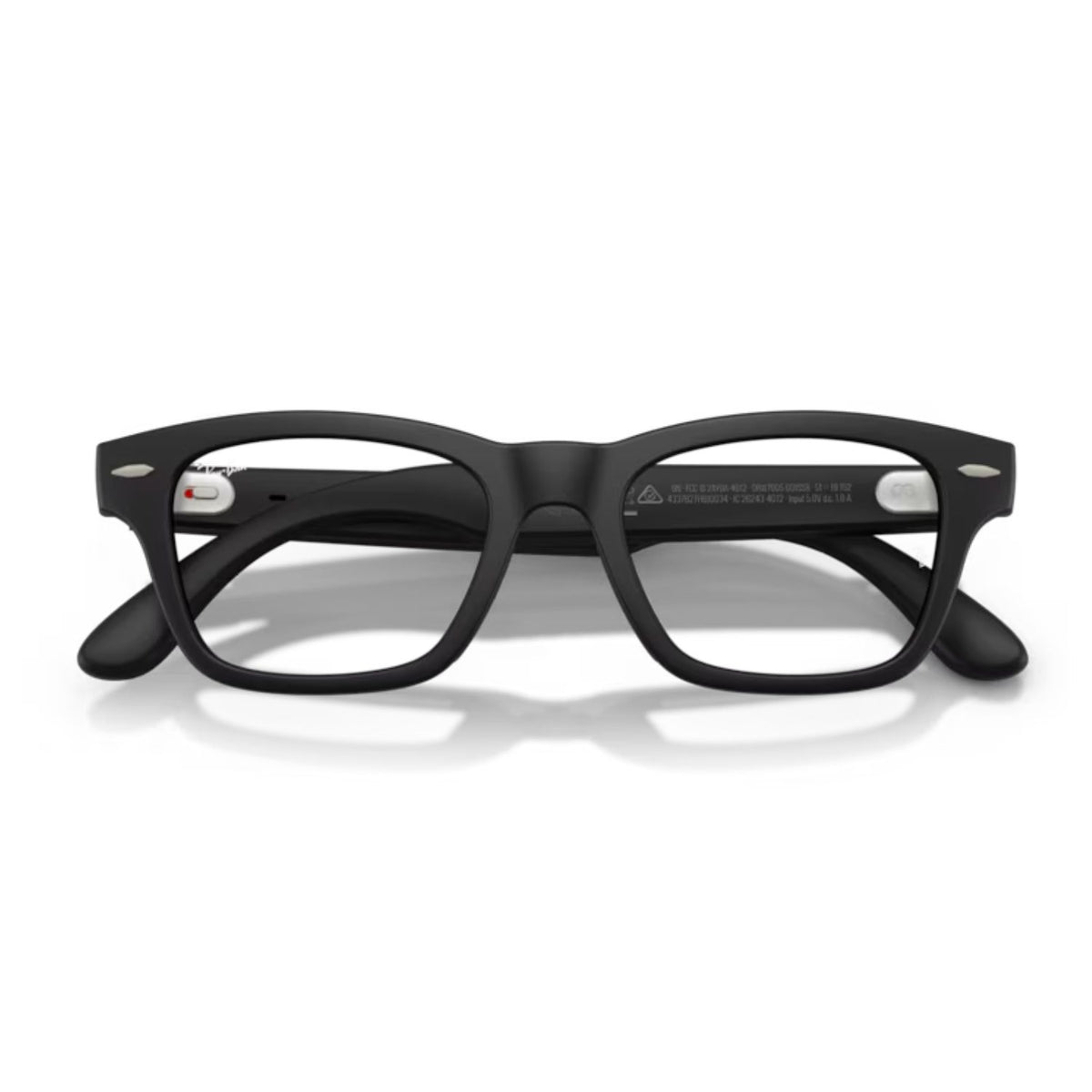 Ray Ban Meta AUDIO Burbank 601SSB - Solid black Lentes Graduável