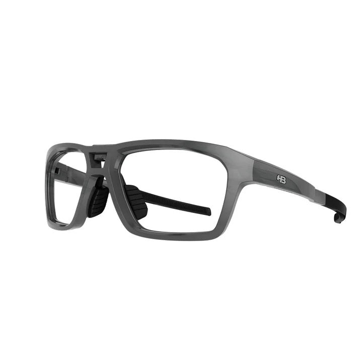 Óculos Ciclismo com Clip HB Presto Cinza