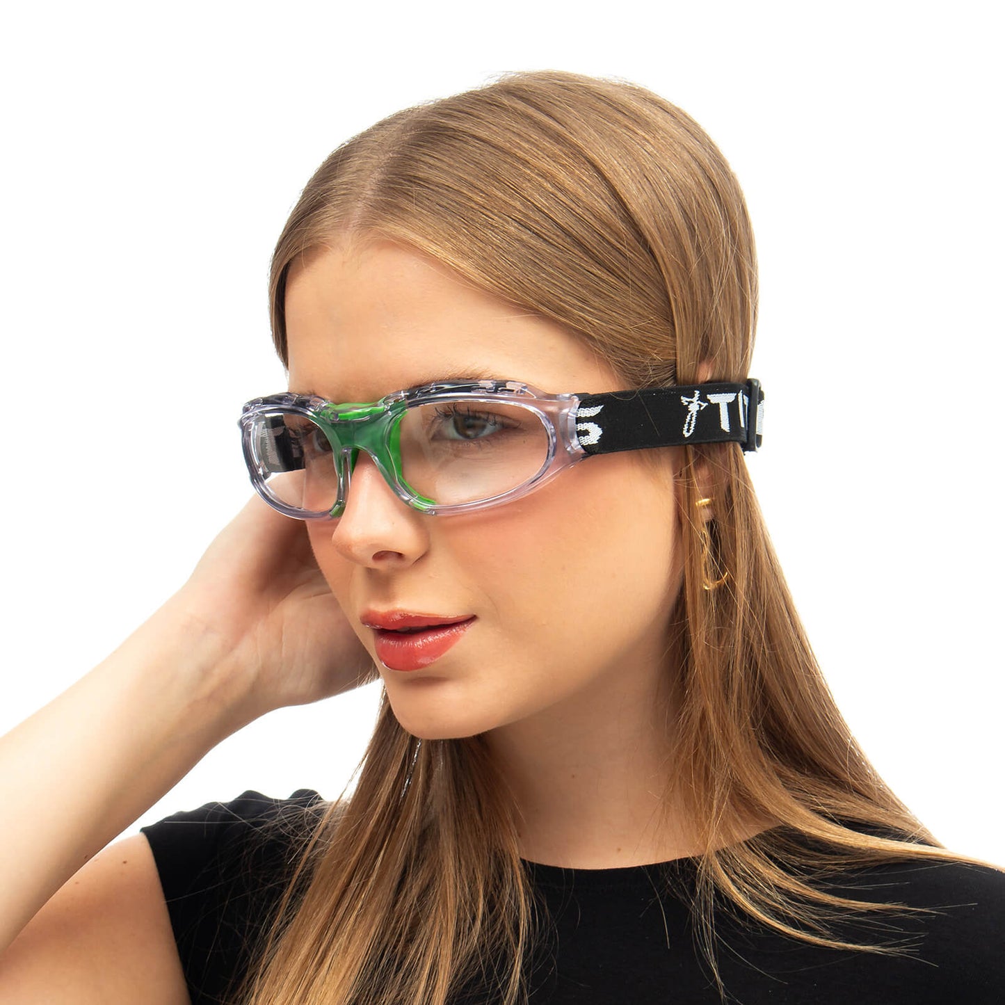 Titans Power Black Sports Glasses