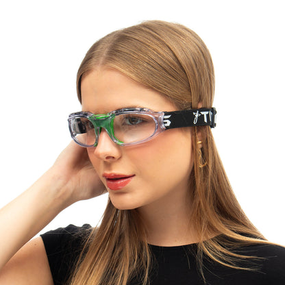 Titans Power Black Sports Glasses